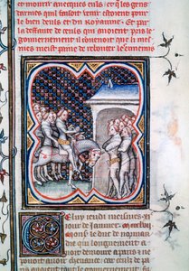 Toespraak van de Dauphin Charles, 1358, 1375-1379 door Unbekannt