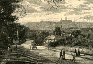 Verre uitzicht op Lincoln, 1898