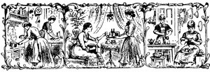 Huishoudelijke Dienaren, 1901 door Unbekannt