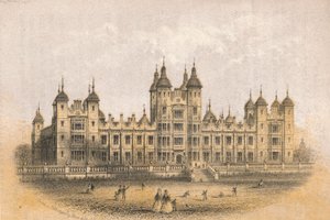 Donaldsons Hospital, midden-eind 19e eeuw door Unbekannt