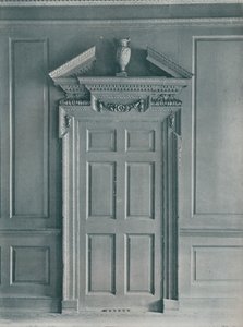 Deur van een gepaneelde kamer, Vroeg-Georgisch, 26, Hatton Garden, ca. 1909
