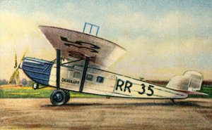 Dornier Merkur vliegtuig, 1920s, 1932 door Unbekannt