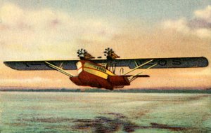 Dornier Superwal watervliegtuig, 1920s, 1932 door Unbekannt