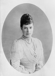 Keizerin-weduwe Maria Fjodorovna van Rusland, 1911 door Unbekannt