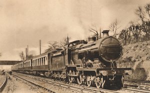 Down Continental Pullman Limited Express, ca. 1920s