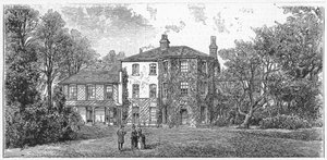 Down House, nabij Beckenham, Kent, 1887