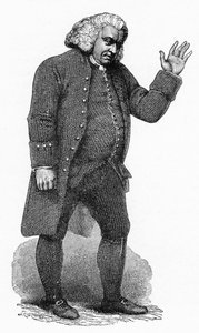 Dr. Johnson, Engelse letterkundige, ca. 1780 door Unbekannt