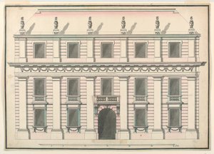 Tekening, 1770-90 door Unbekannt
