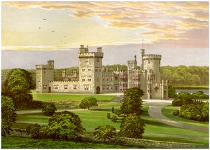 Dromoland, County Clare, Ierland, huis van Lord Inchiquin, c1880 door Unbekannt