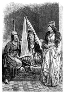 Druzische Prinses en Dame van Libanon, 1895