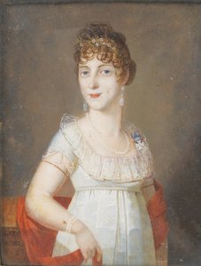 Hertogin Maria Elisabeth in Beieren 1784-1849, Prinses van Wagram, ca. 1810 door Unbekannt