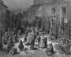 Dudley Street, Seven Dials, Londen door Unbekannt
