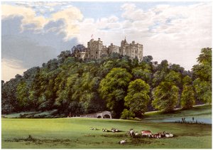 Dunster Castle, huis van de familie Fownes-Luttrell, Somerset