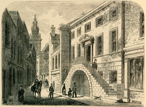 Dyers Hall, circa 1830 door Unbekannt