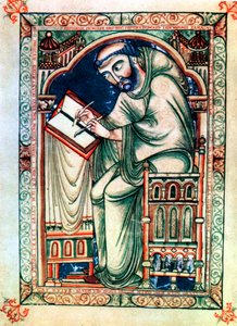 Eadwine de Schrijver, ca. midden 12e eeuw door Unbekannt