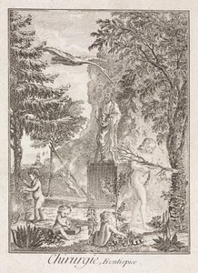 Vroegmoderne allegorische scène