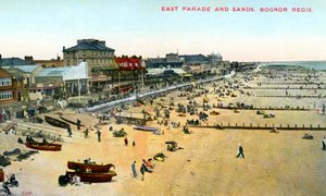 East Parade en Sands, Bognor Regis, West Sussex, 1950 door Unbekannt