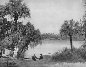 Eau Gallee, Indian River, Florida, c1897 door Unbekannt