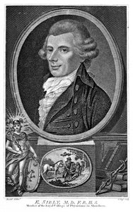 Ebenezer Sibly, Britse astroloog en arts, eind 18e eeuw