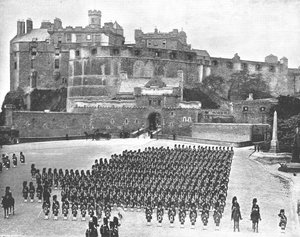Kasteel van Edinburgh, Edinburgh, Schotland, 1894