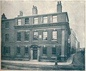 Edmund Hectors Huis: Het Oude Plein, Birmingham door Unbekannt
