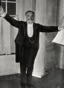 Edouard Colonne, Franse dirigent en violist, 1902