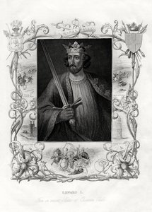 Edward I, 1860 door Unbekannt