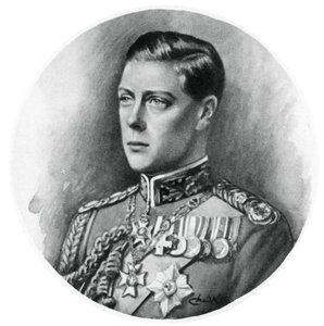 Edward VIII ten tijde van zijn abdicatie, 11 december 1936 door Unbekannt