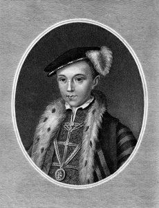 Edward VI, koning van Engeland, 19e eeuw door Unbekannt