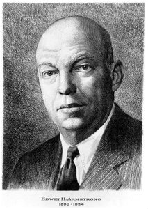 Edwin Howard Armstrong, Amerikaanse elektrotechnicus, ca. 1940 door Unbekannt