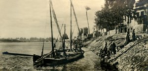 Egypte - Dorp Embaba nabij Caïro, ca. 1918-1939