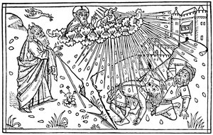 Egyptenaren geplaagd, 1480-1964 door Unbekannt
