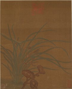 Acht ontwerpen van bloemen, Mogelijk Ming-dynastie, 1368-1644 door Unbekannt