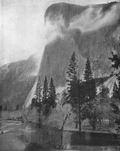 El Capitan, Yosemite, Californië, VS, ca. 1900 door Unbekannt
