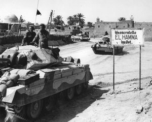 El Hamma, Noord-Afrika, Tweede Wereldoorlog, april 1943 door Unbekannt