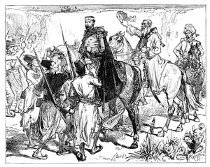 Eldred Pottinger in Herat, Afghanistan, c1837, 1900 door Unbekannt