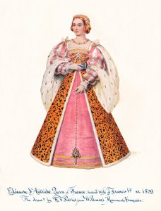 Eleanor van Oostenrijk, koningin van Frankrijk, tweede vrouw van Frans I, 1911