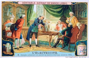 Elektriciteitsdemonstratie, Londen