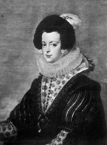 Elisabeth van Bourbon, vrouw van koning Filips IV van Spanje, ca. 1630 1901