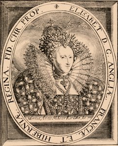 Elizabeth I 1533-1603, Koningin van Engeland en Ierland, 1889 door Unbekannt