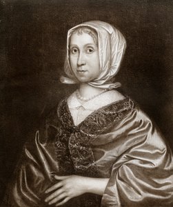 Elizabeth Steward, moeder van Oliver Cromwell, 17e eeuw door Unbekannt