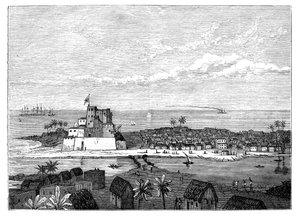 Elmina, Goudkust, West-Afrika door Unbekannt