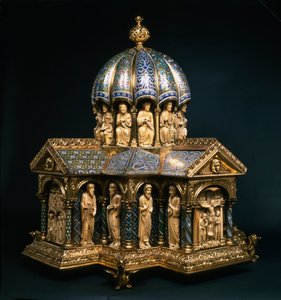 Eltenberg reliekhouder, c1150 door Unbekannt