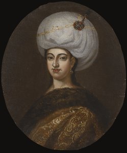 Emetullah Rabia Gülüs Sultan 1642-1715, favoriete gemalin van Sultan Mehmed IV, tweede helft van de 17e eeuw