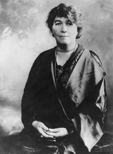 Emmeline Pethick-Lawrence 1867-1954, Britse suffragette, begin 20e eeuw