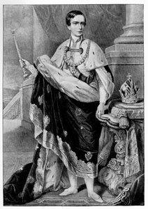 Keizer Franz Joseph I van Oostenrijk 1830-1916, 1849 1900 door Unbekannt