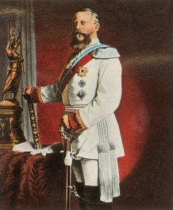 Keizer Frederik III, ca. 1888, 1936 door Unbekannt