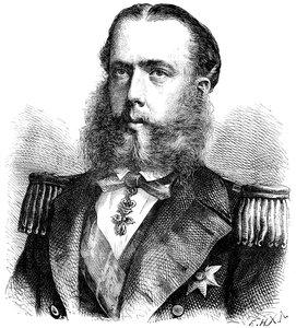 Keizer Maximiliaan van Mexico, ca. 1880