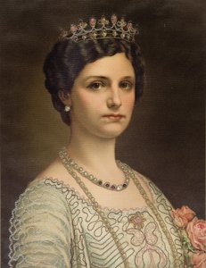 Keizerin Zita van Oostenrijk 1892-1989, koningin van Hongarije, c. 1917