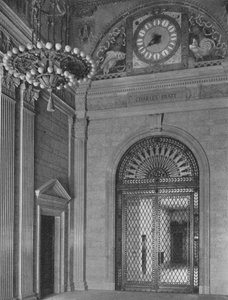 Einde van de hoofdingangshal, Standard Oil Building, New York City, 1924 door Unbekannt